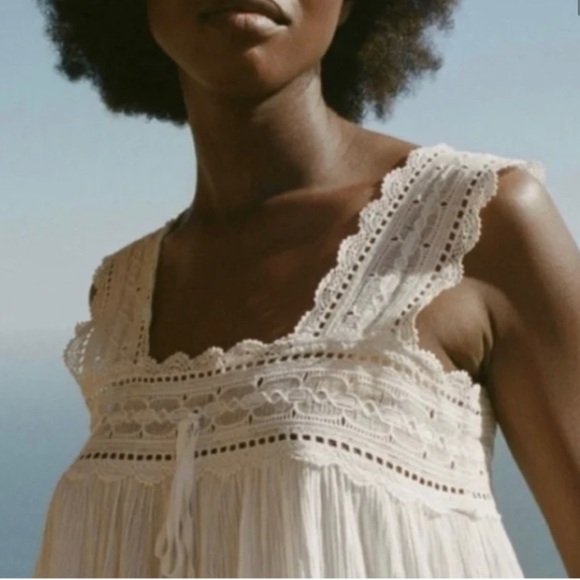 Doen Dresses & Skirts - Doen Briony dress in Salt // NWOT // size small // white cotton sundress